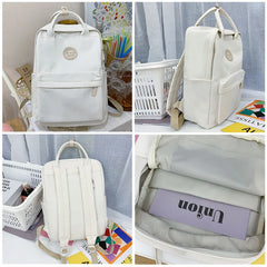 Preppy Candy Women Backpack High-capacity Student School Bags