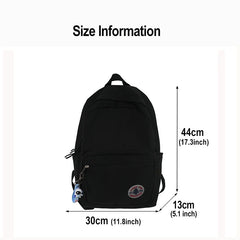 Preppy Pure Female Backpack Student Schoolbags Laptop Bag