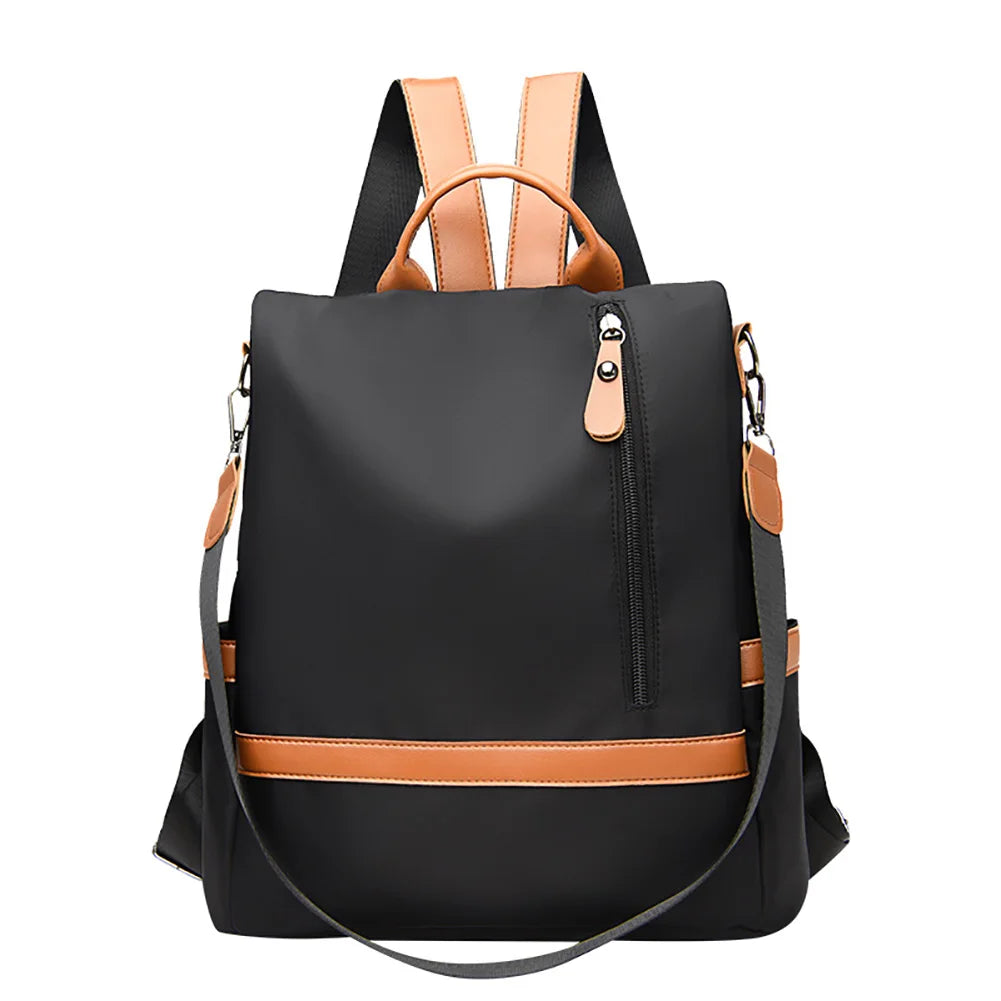 Preppy Style Backpack Ladies Anti-Theft Rucksack School Bag