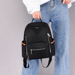 Preppy Style Waterproof School Bagpack for Teen Girls Large Capacity