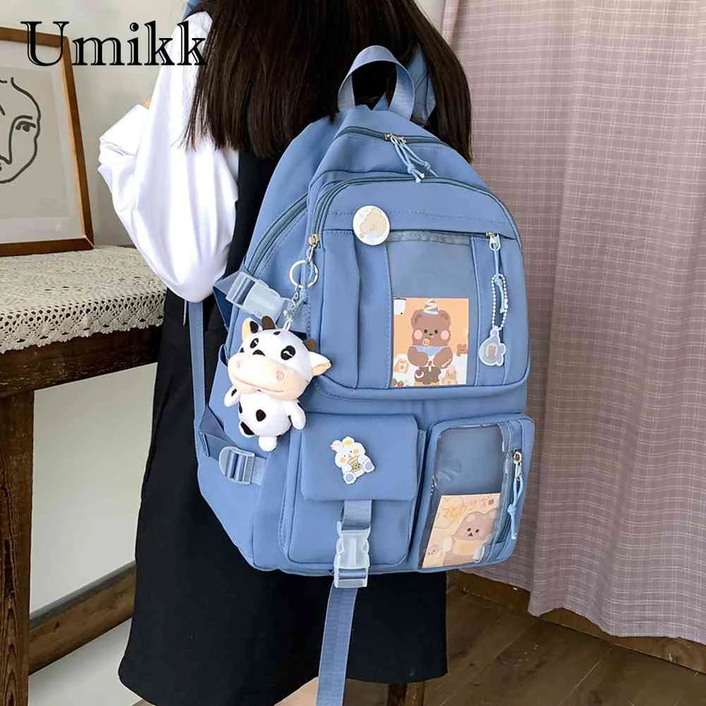 Preppy Style Women Backpacks Casual Teenager Girls Handbag