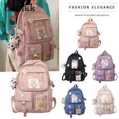 Preppy Style Women Backpacks Casual Teenager Girls Handbag