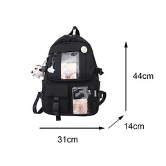 Preppy Style Women Backpacks Casual Teenager Girls Handbag