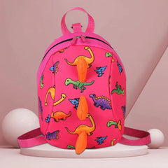 Preschool Backpack Dinosaur Pattern Adjustable Straps Lightweight