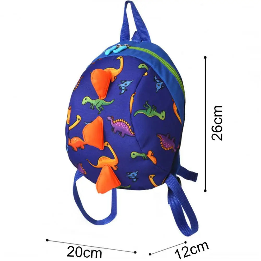 Preschool Backpack Dinosaur Pattern Adjustable Straps Lightweight