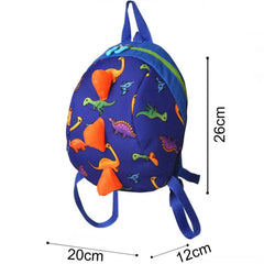 Preschool Backpack Dinosaur Pattern Adjustable Straps Lightweight