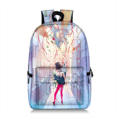Capacity Backpack Canvas Boys Girls Schoolbag Rucksack Travel Mochila