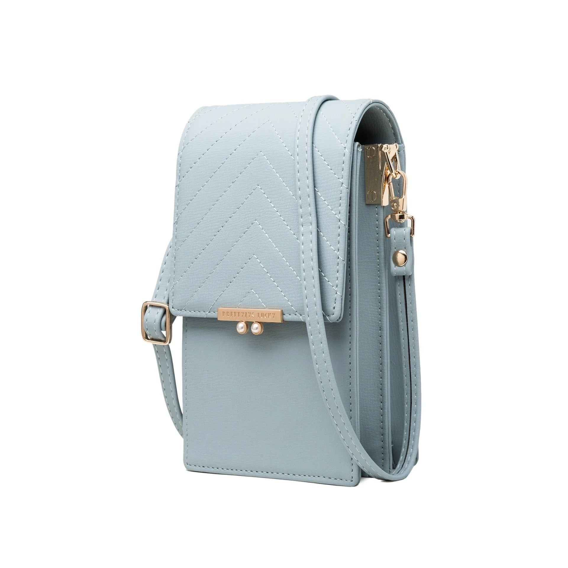 Prettyzys Women's Mobile Phone Bag One-shoulder Large Capacity