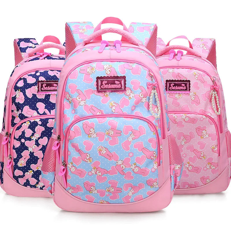 Orthopedic School Backpack Princess for Girls Kids Satchel Schoolbag