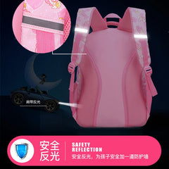 Orthopedic School Backpack Princess for Girls Kids Satchel Schoolbag