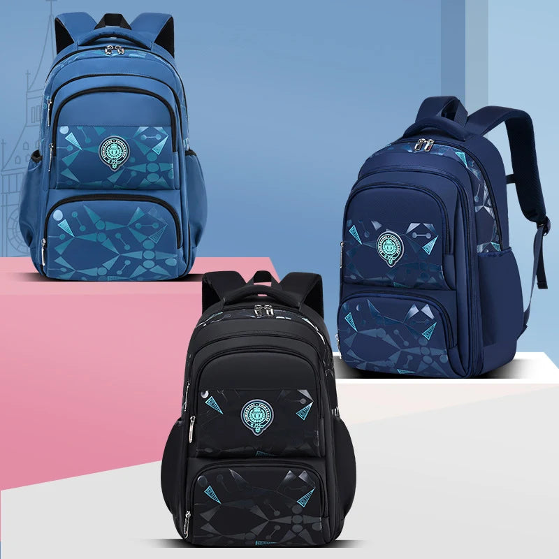 Kids Waterproof Orthopedic School Backpack