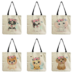 Cartoon Elephant Shoulder Bag for Women