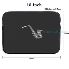 Saxophone Woodwind Aerophone Musicians Gift USB Charge Backpack