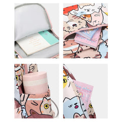 School Backpack Teen Girls Shoulder Bag Student Pocket Daypack