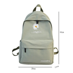 Floral School Bag Teen Girls Bookbag Women Backpack High School Waterproof