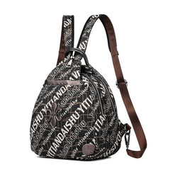 Oxford Cloth Women Backpack Small Chest Pack for Girls Shoulder Bag