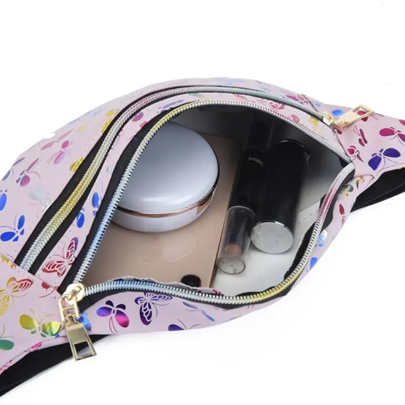 Colorful Women Waist Bag Fanny Pack Travel Bum Bag Phone Pouch Purse