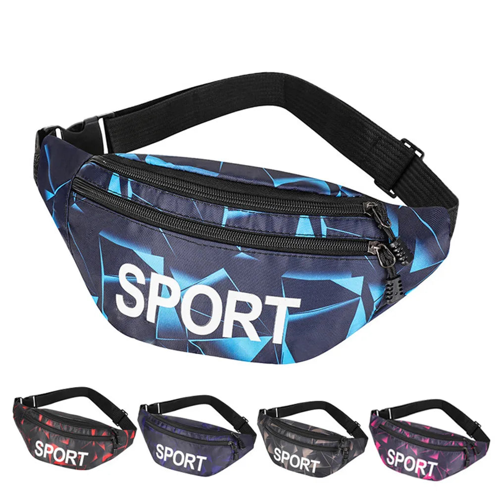 Women Waist Bag Fanny Pack Travel Belt Bag Outdoor Sports Phone Pouch