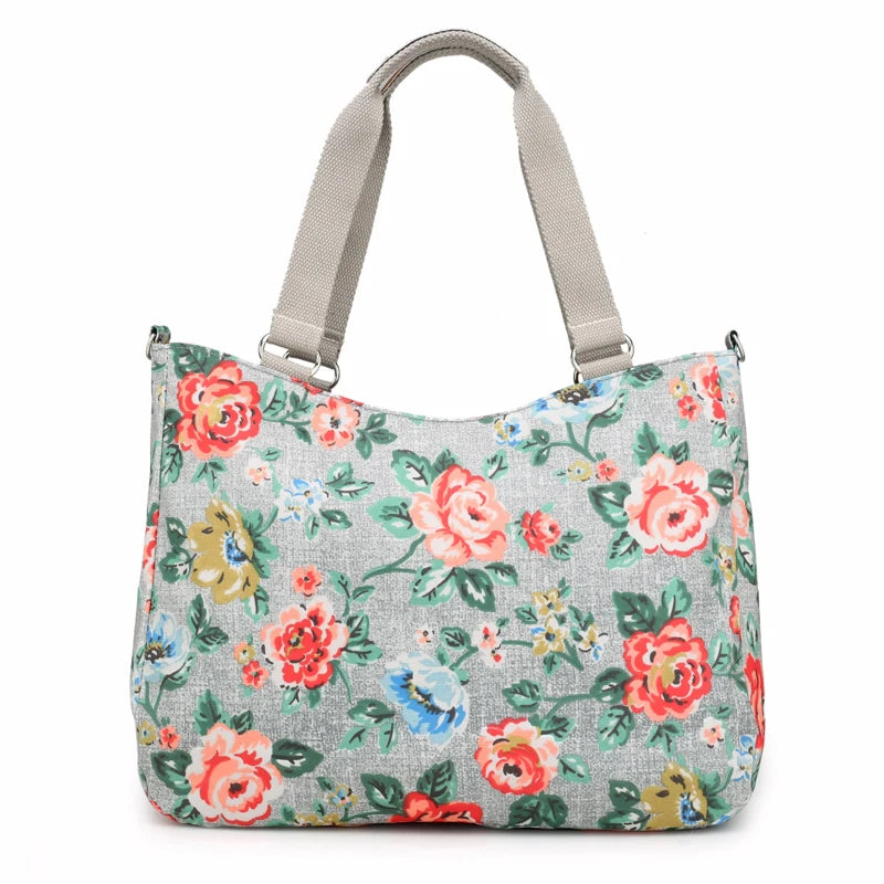 Nylon Women Handbag Shoulder Bag Large Capacity Tote Vintage Messenger Bag