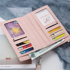 Flower Mini Crossbody Bag Women PU Leather Shoulder Messenger Small Lady Wallet