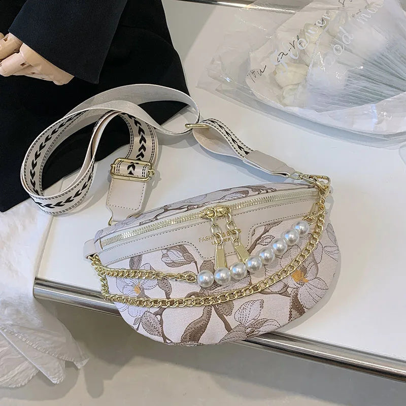 Women's Canvas Waist Bag High Quality Handbag