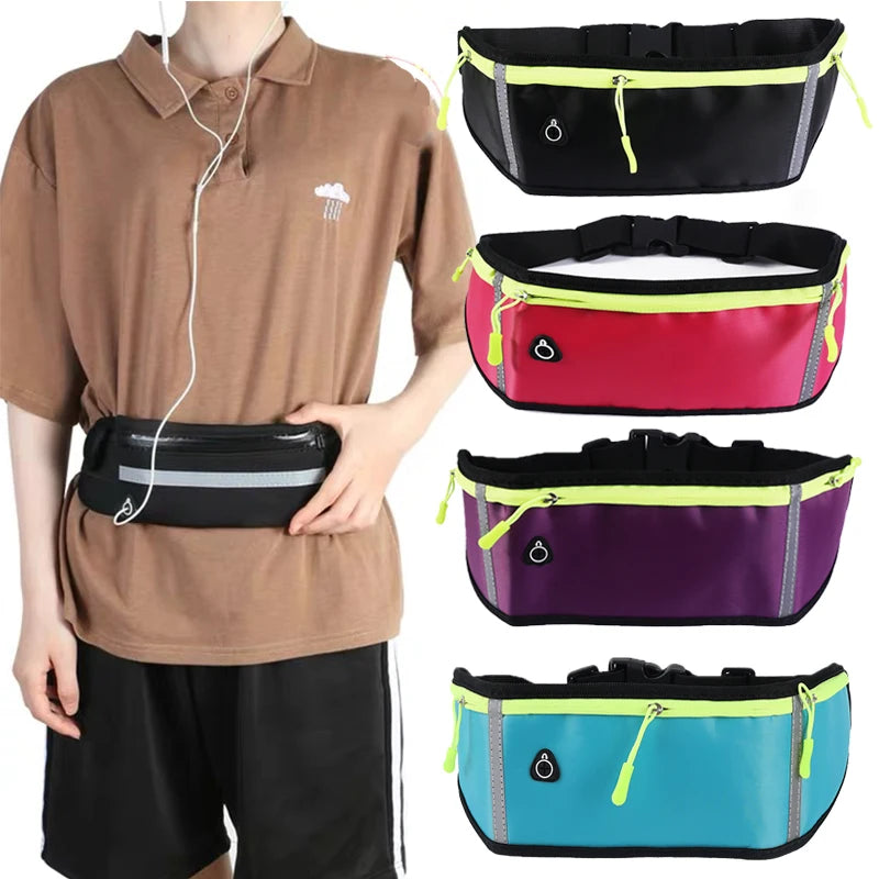 Waterproof Running Waist Bag Sports Belt for Men and Women