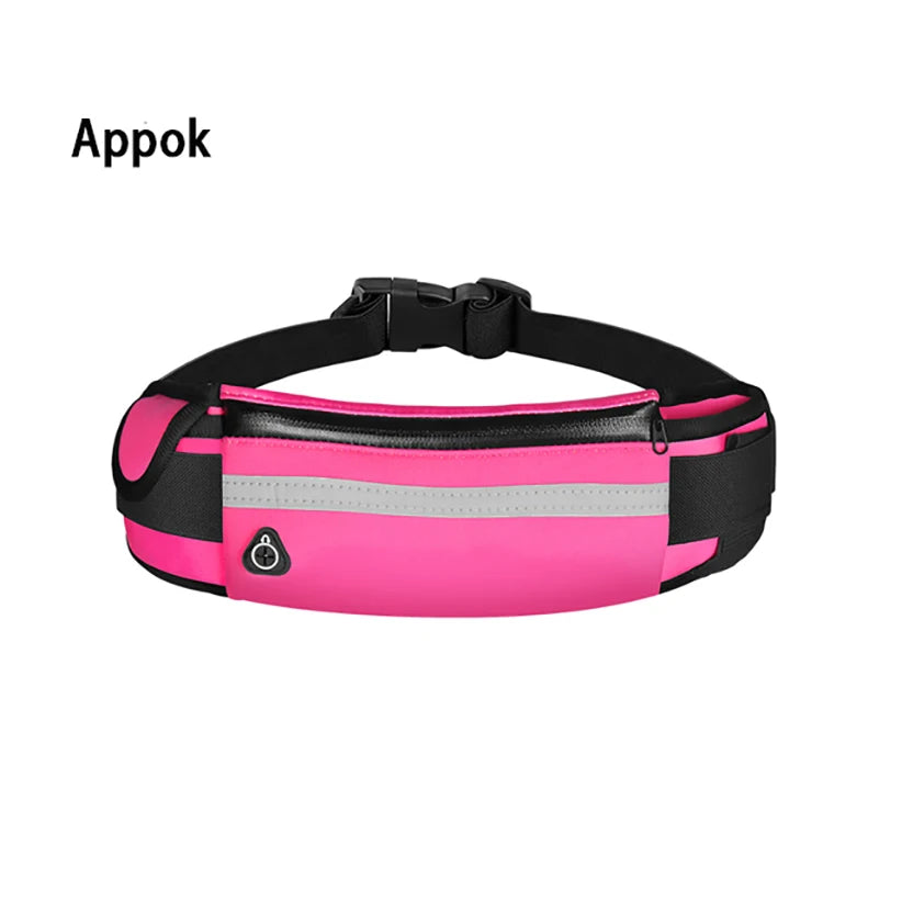Running Waist Bag Sports Belt Pouch Mobile Phone Case Men Women