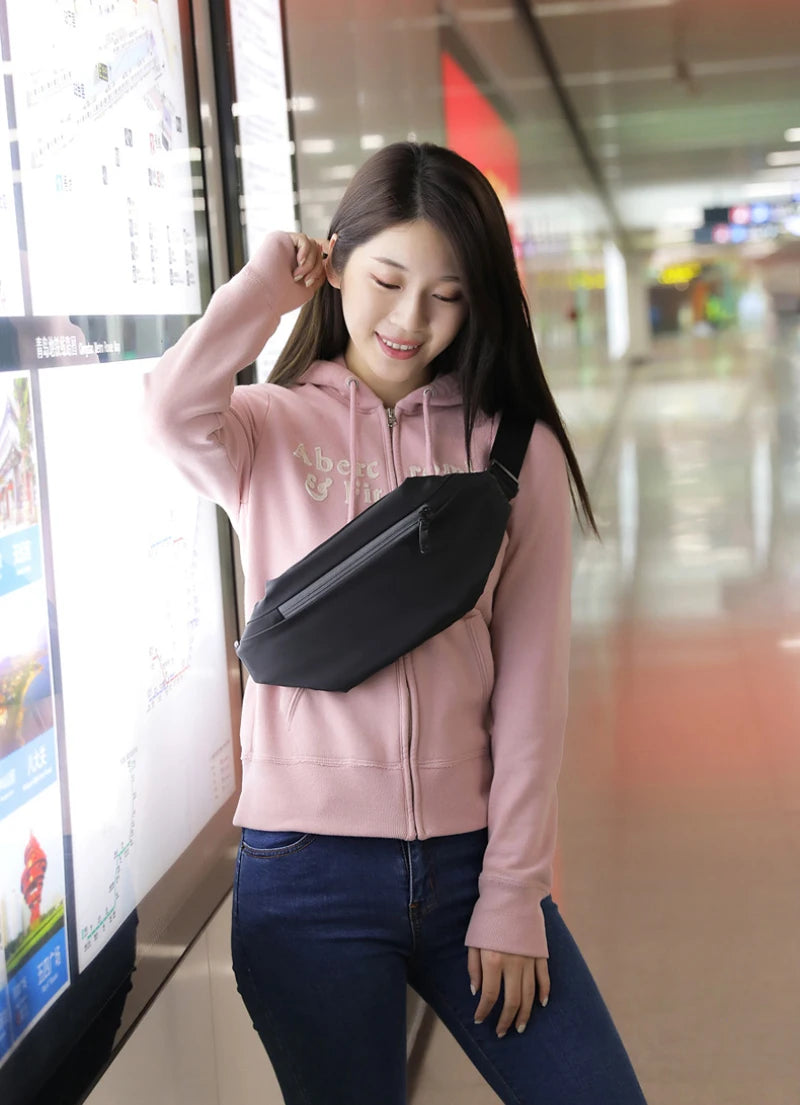 Sports Chest Bag for Men Women Gym Waist Pack
