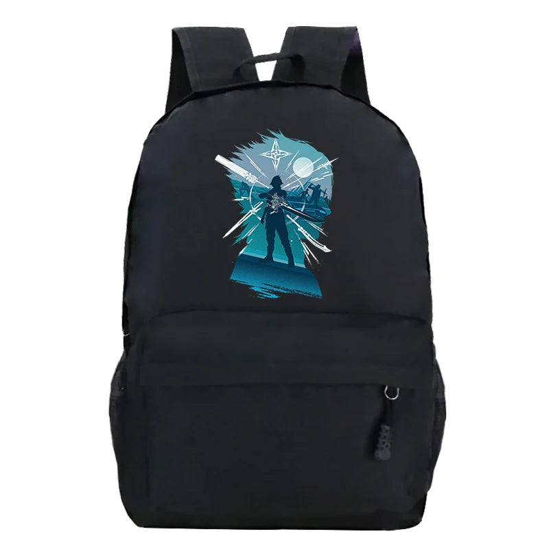Zidane High Backpack Anime Children Schoolbag Manga Graphic School Bags
