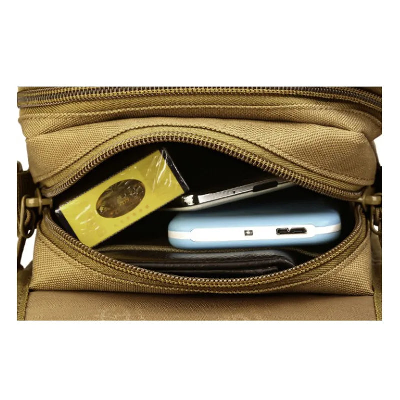 Protector Plus Men's Crossbody Bag Pack Multifunctional Men Bag Male Shoulder
