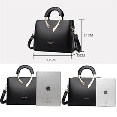 PU Leather Casual Crossbody Bags for Women Handbags Lady Top-Handle Bag
