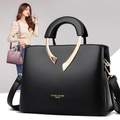 PU Leather Casual Crossbody Bags for Women Handbags Lady Top-Handle Bag