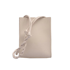 Women's Weave Strap Shoulder Bag Mini Phone Purse