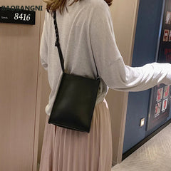 PU Leather Crossbody Bags for Women Weave Strap Shoulder Bag High Mini Phone Pur
