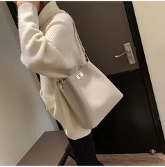 Casual Large Bucket Crossbody Bags Women Shoulder Messenger Purses