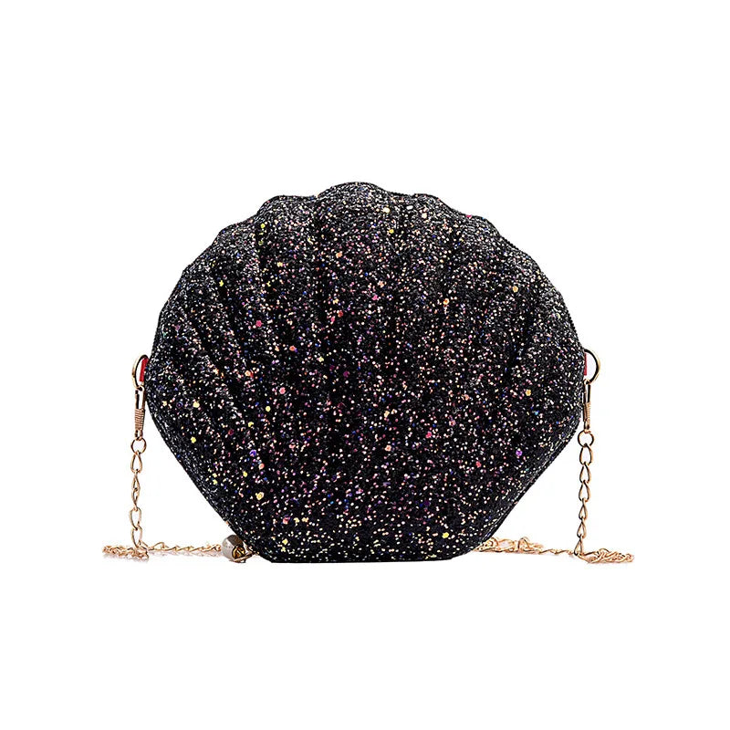 Shell Shape Mini Bag Chain Shoulder Bag for Women
