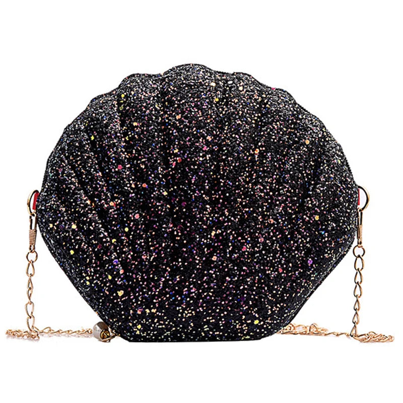 Shell Shape Mini Bag Chain Shoulder Bag for Women