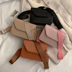 Retro Flap Shoulder Bag for Women Casual Messenger Bag