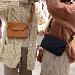Retro Flap Shoulder Bag for Women Casual Messenger Bag