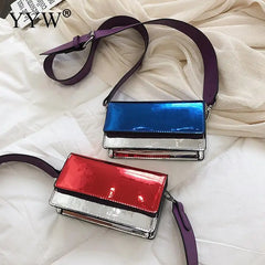 PU Leather Shoulder Messenger Bag For Girl Women Box bags Crossbody Bags