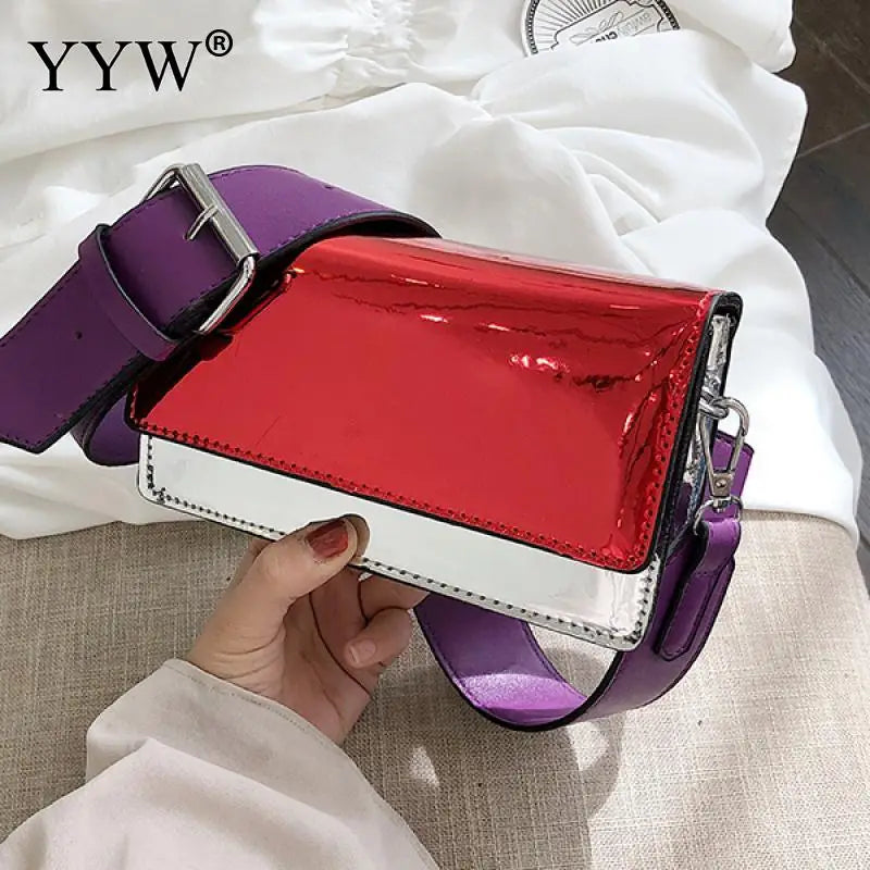 PU Leather Shoulder Messenger Bag For Girl Women Box bags Crossbody Bags