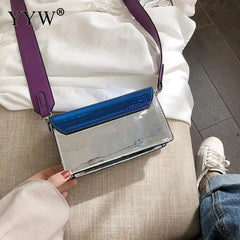 PU Leather Shoulder Messenger Bag For Girl Women Box bags Crossbody Bags