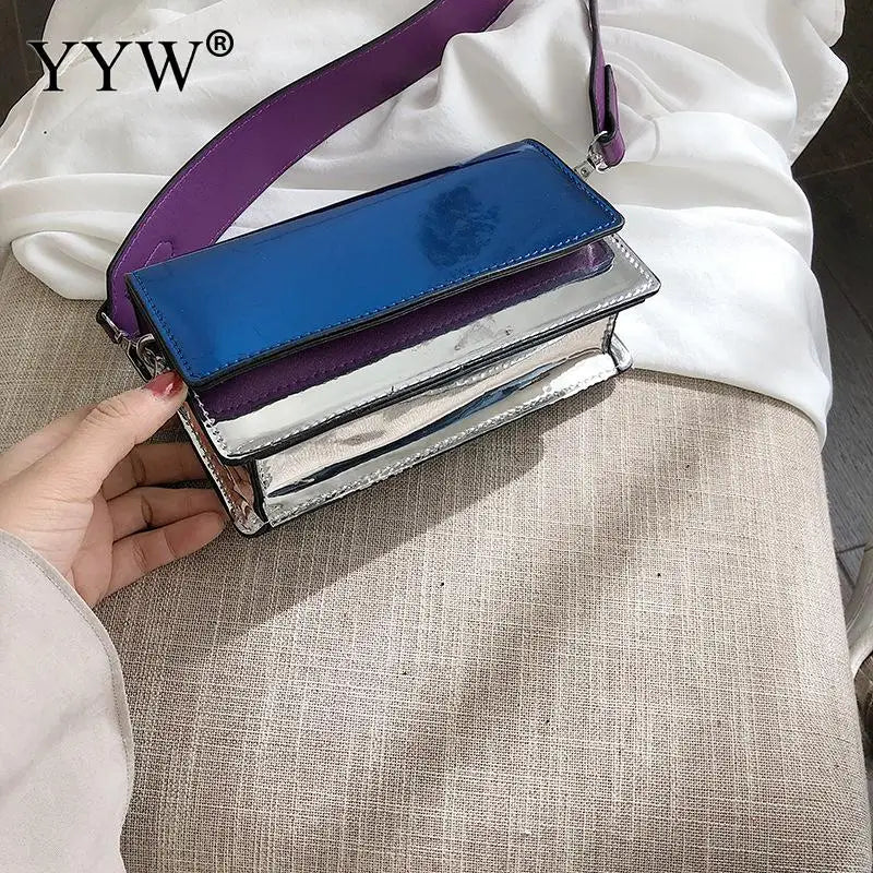 PU Leather Shoulder Messenger Bag For Girl Women Box bags Crossbody Bags