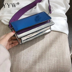 PU Leather Shoulder Messenger Bag For Girl Women Box bags Crossbody Bags