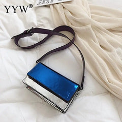 PU Leather Shoulder Messenger Bag For Girl Women Box bags Crossbody Bags