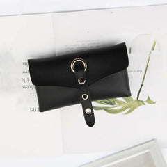 Large Capacity PU Leather Waist Bag Women Crossbody Mobile Phone Purse Clutch