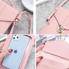 Nurse Print Crossbody Phone Wallet Bag