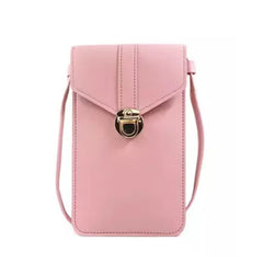 Flower Series Crossbody Pack Touch Screen Mobile Phone Storage Bag