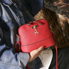 Pu Leather Women Shoulder Bags Female Toy Deer Purse Mini Crossbody Bag