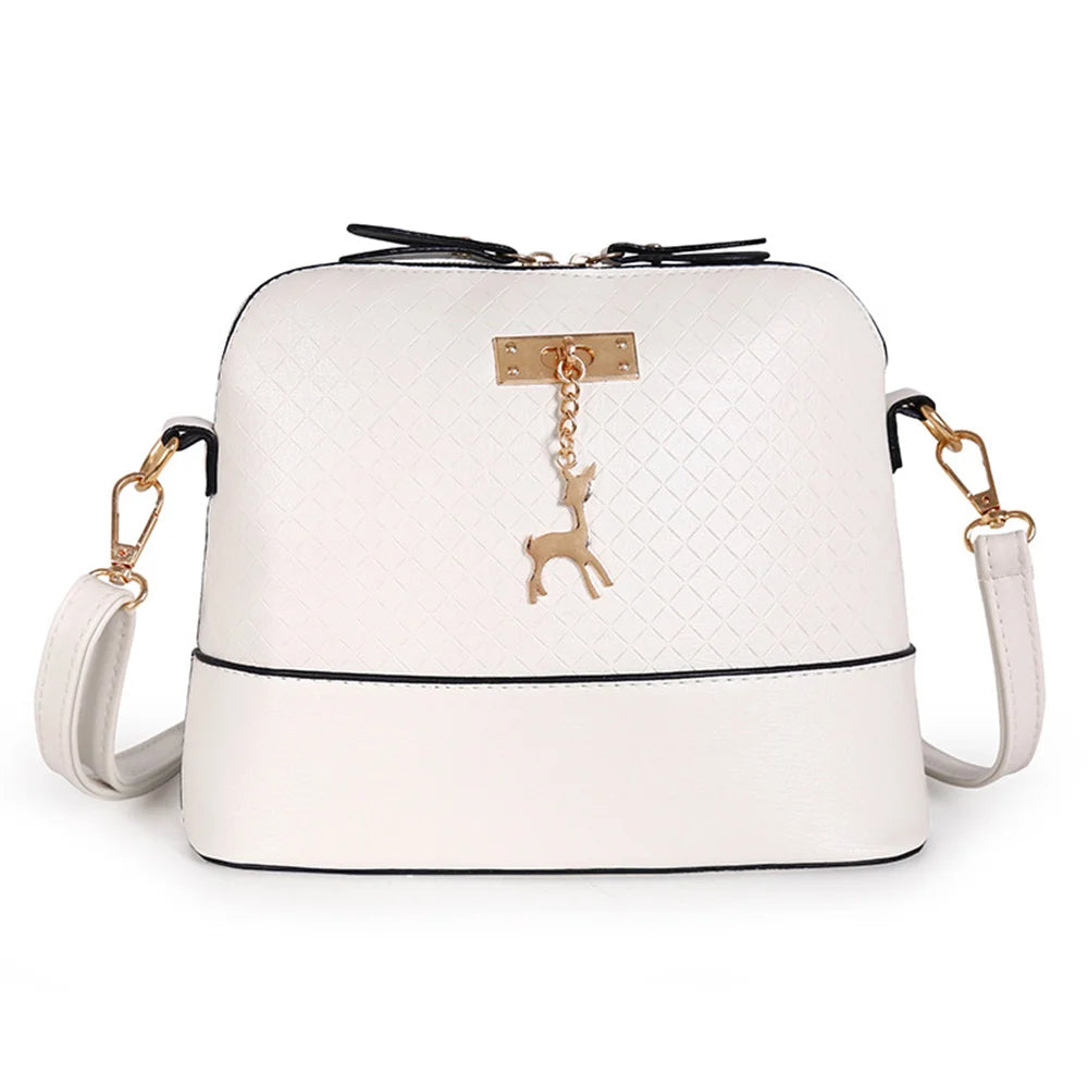 Pu Leather Women Shoulder Bags Female Toy Deer Purse Mini Crossbody Bag